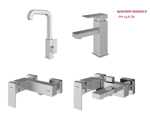 شیر اروپا کروم مات شودر